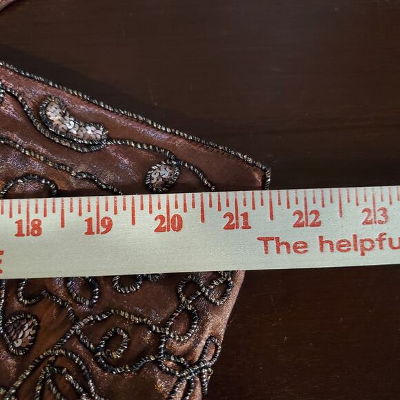 Vtg Morgan and Co Split Empire Waist Gown Dress 22 Fairy Grunge Whimsigoth Prom - Picture 12 of 14